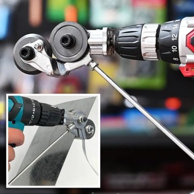Accessorio per trapano per il taglio del metallo - Fino a 1,5 mm, senza bave | METALSLICER