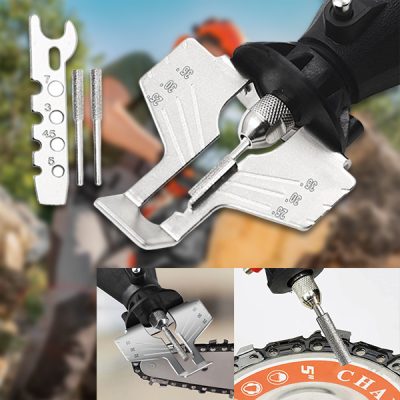 Utensile per la rettifica di motoseghe + levigatrice GRINNEX