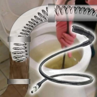Tubo flessibile a molla per scarichi intasati | DRAINSPRING