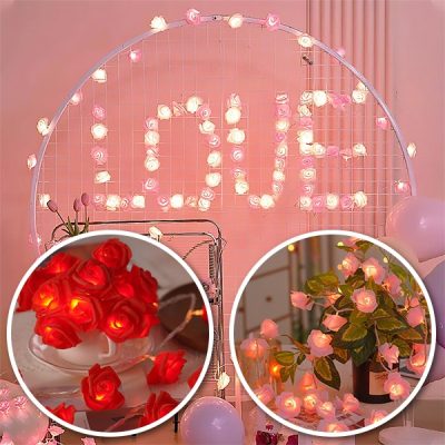 Stringhe di rose a LED (2 m) | LUMEROSE