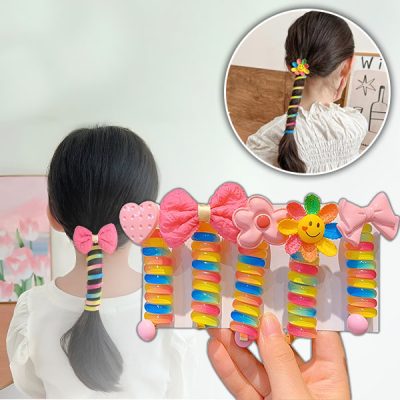 Elastici per capelli per bambini (4 pezzi) | KIDOHAIR