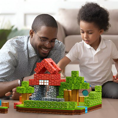 Cubi magnetici minicraft (48 pezzi) | MAGCRAFTI