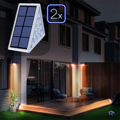 Lampada solare impermeabile (2 pezzi) | LUMOSTEP
