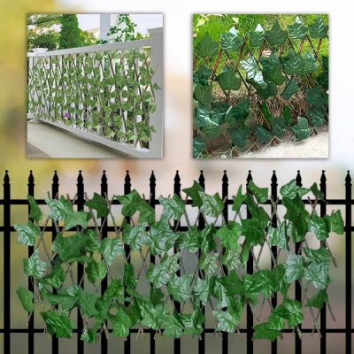 Pannello recinzione espandibile con edera - 30x180 cm, resistente ai raggi UV, senza attrezzi | GREENFENCE