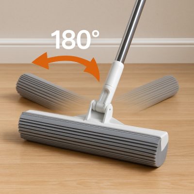 Scopa autopulente girevole a 180° | MOPTAN