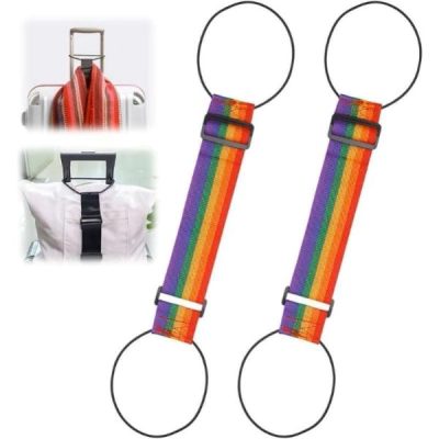 Cinghia elastica regolabile per valigia (2 pz) | LUGSTRAP