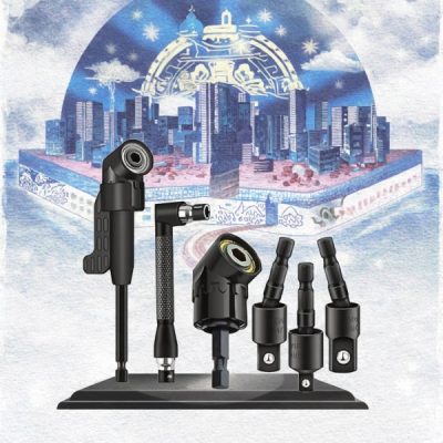 Adattatore per trapano ad angolo retto (6 pz/set) | EZADAPT