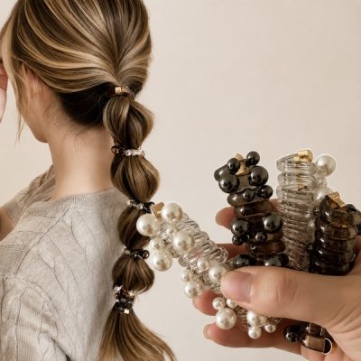 Elastici a spirale per capelli antigroviglio (6 pz/set) | PEARLTIC