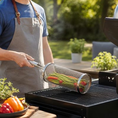 Cestello per barbecue per gli amanti della grigliata all'aperto | ROLOGRILL